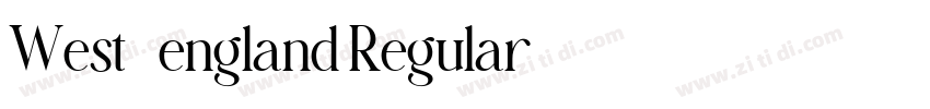 West_england Regular字体转换